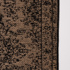 Dywan tkany TSARA, juta, 160x230cm, kolor brązowy