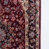 Dywan druk. FUSA, fake mink,50x80cm, kolor bordowy