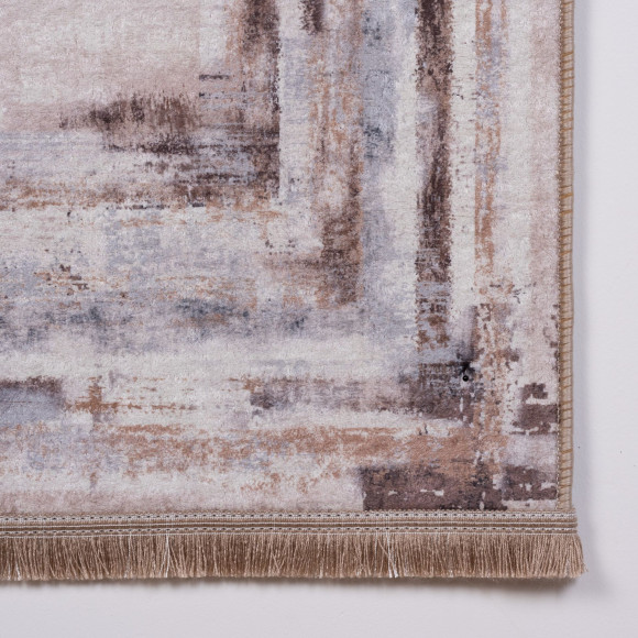 Dywan drukowany YANI, petra 50x80cm, kolor beżowy