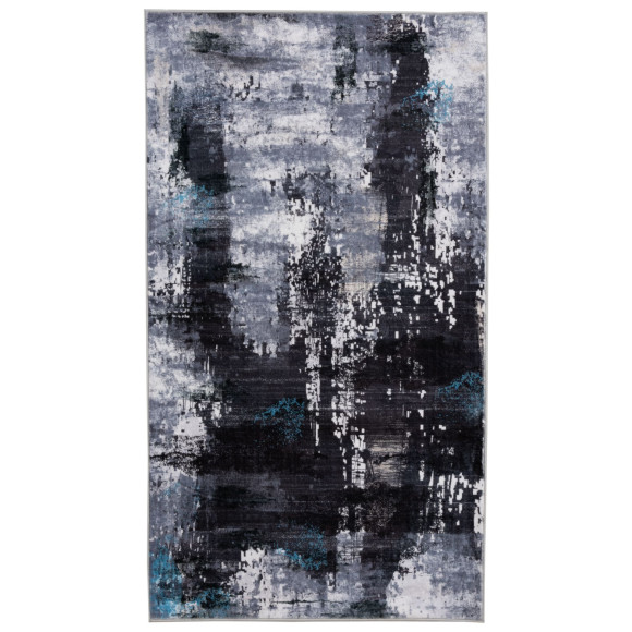 Dywan druk. KOBE, fake mink,50x80cm, wielokolorowy