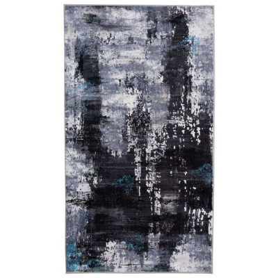 Dywan druk. KOBE, fake mink,50x80cm, wielokolorowy