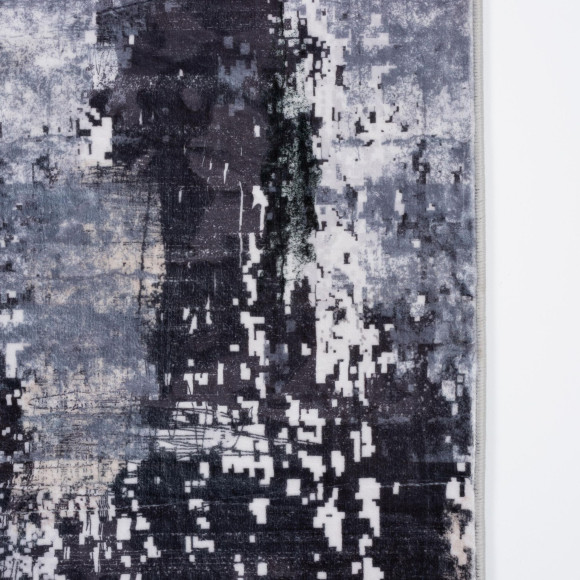 Dywan druk. KOBE, fake mink,50x80cm, wielokolorowy
