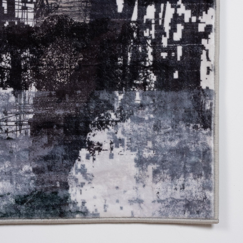 Dywan druk. KOBE, fake mink,50x80cm, wielokolorowy