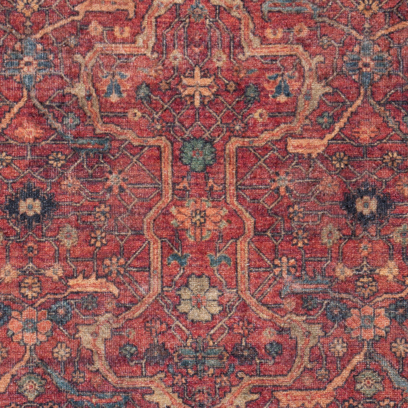 Dywan drukowany FUME, petra 50x80cm, wielokolorowy
