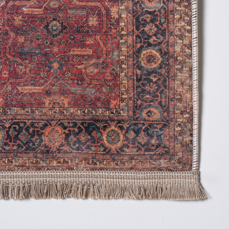 Dywan drukowany FUME, petra 50x80cm, wielokolorowy