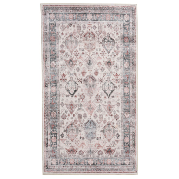 Dywan druk. NOMI, faux wool,50x80cm, wielokolorowy