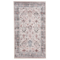 Dywan druk. NOMI, faux wool,50x80cm, wielokolorowy