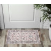 Dywan druk. NOMI, faux wool,50x80cm, wielokolorowy