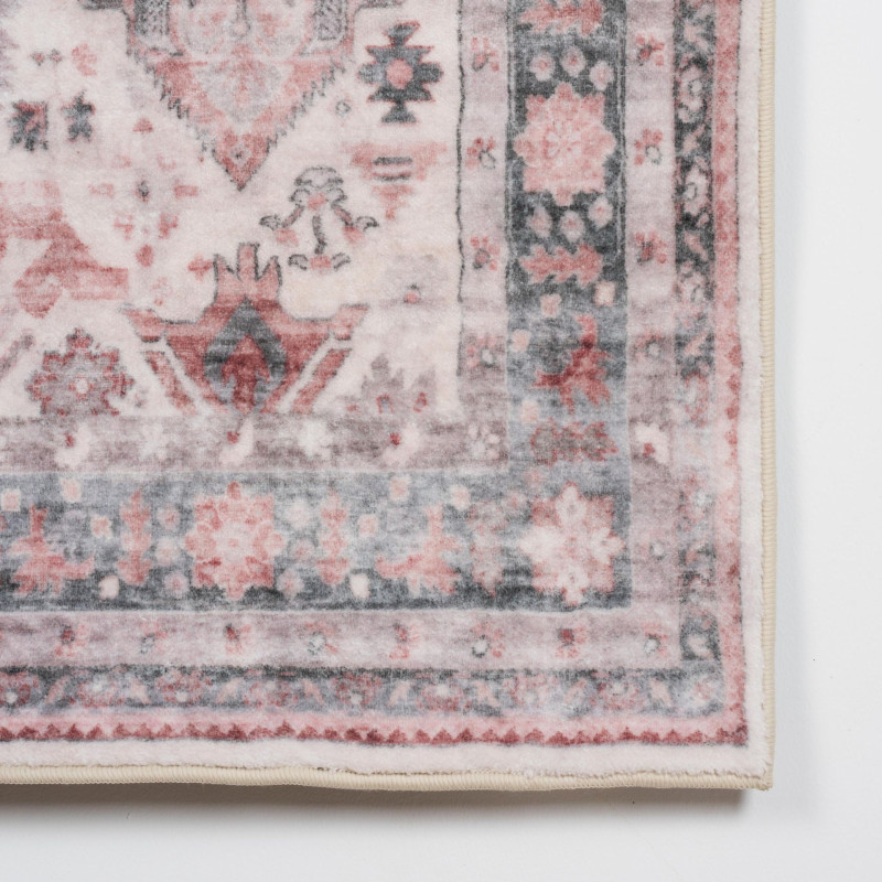 Dywan druk. NOMI, faux wool,50x80cm, wielokolorowy