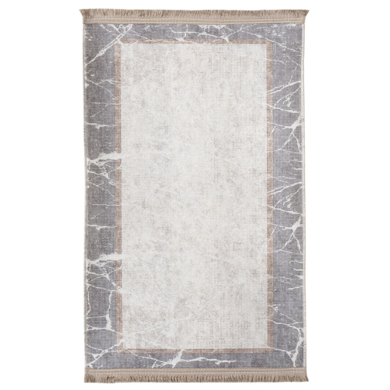 Dywan drukowany NOVA, petra 50x80cm, kolor beżowy