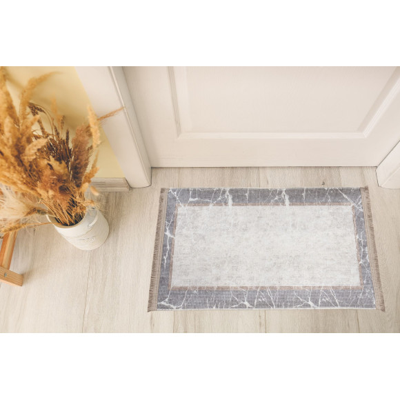 Dywan drukowany NOVA, petra 50x80cm, kolor beżowy