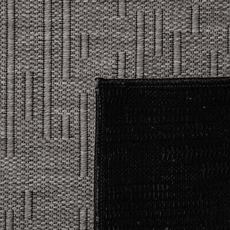 Dywan tkany JELENA, 120x160cm, kol.szary
