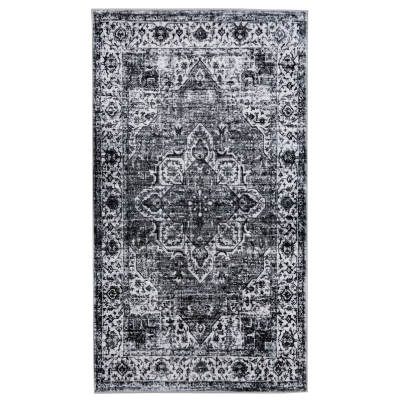 Dywan druk. HIDA, fake mink,50x80cm, wielokolorowy