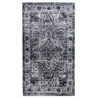 Dywan druk. HIDA, fake mink,50x80cm, wielokolorowy