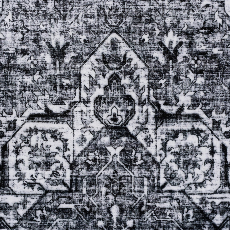 Dywan druk. HIDA, fake mink,50x80cm, wielokolorowy