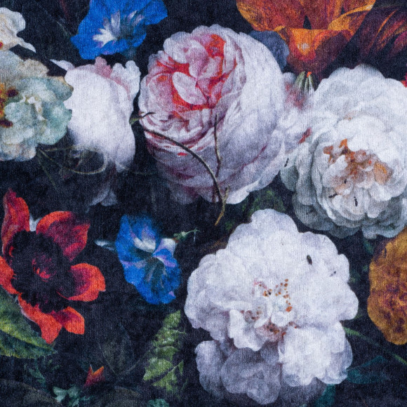 Dywan drukowany EDEN, petra 50x80cm, czarny