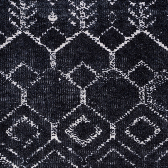 Dywan drukowany MESH, petra 50x80cm, kol. czarny
