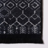 Dywan drukowany MESH, petra 50x80cm, kol. czarny