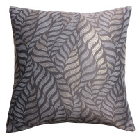 Poszewka ALLORO 45x45 cm, taupe/zł. nadruk 2S