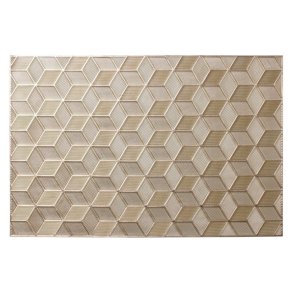 Podkładka BRICK,45x30cm,kolor złoty