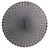Podkładka NATTE,śr.38cm, kolor czarny