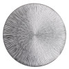 Podkładka SPIN,śr.38cm, kolor srebrny