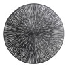 Podkładka SPIN,śr.38cm, kolor czarny