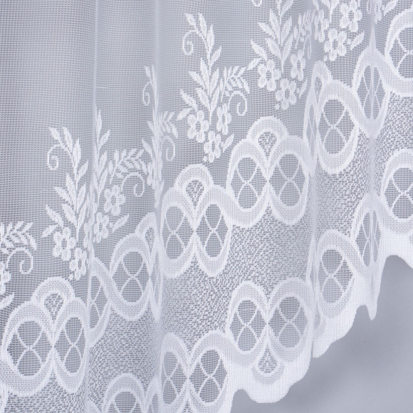 Firana żakardowa MARTA, 300/150 cm, kolor biały