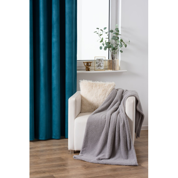 Koc SACAI rozmiar 150/200cm kolor j.szary