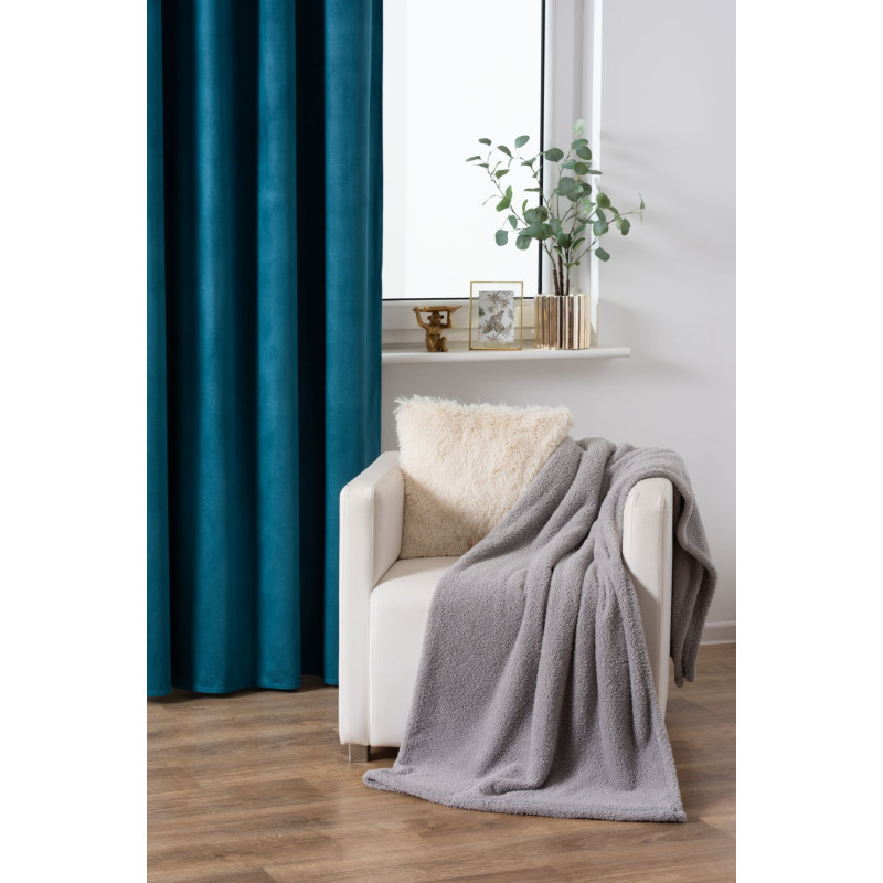Koc SACAI rozmiar 150/200cm kolor j.szary