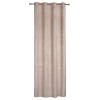 Zasłona z kółkami GRATER 140x260 cm taupe