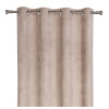 Zasłona z kółkami GRATER 140x260 cm taupe