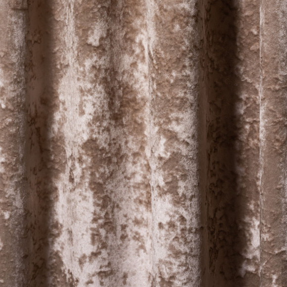 Zasłona na taśmie FROSTY 140x260cm, cappuccino