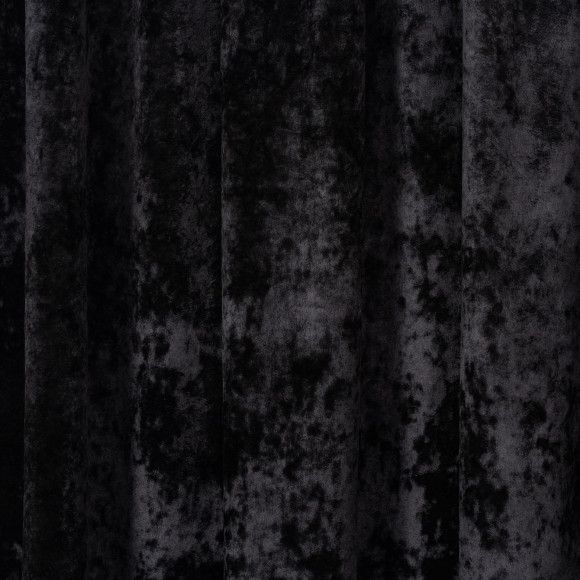 Zasłona na taśmie FROSTY 140x260cm, czarna