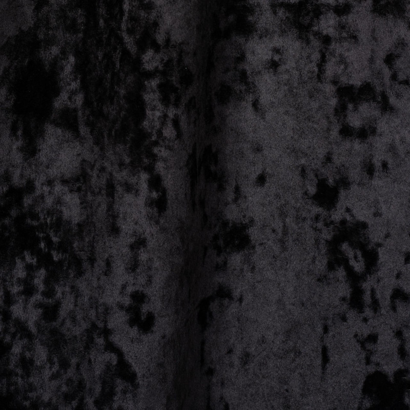 Zasłona na taśmie FROSTY 140x260cm, czarna
