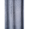 Zasłona z taśmą ERTE 135x245cm, kolor szary