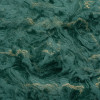 Zasłona z kółkami MARBLE 140x260cm, kolor zielony
