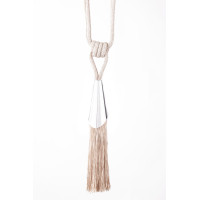 Chwost do upinania z osłonką KARL CHIC 60cm platyn