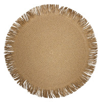 Podkładka HAVANA, śr. 38 cm, kolor naturalny brąz