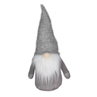 Dekoracja stojąca MORF, 30cm, kolor szary
