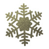 Podkł. filc na sztućce SNOWFLAKE,21cm,ant-zł