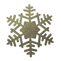 Podkł. filc na sztućce SNOWFLAKE,21cm,ant-zł