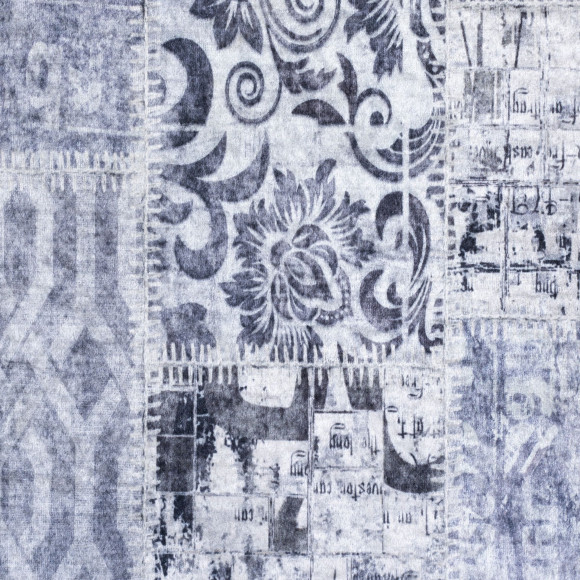 Dywan drukowany INDU, petra 160x230cm, kolor szary