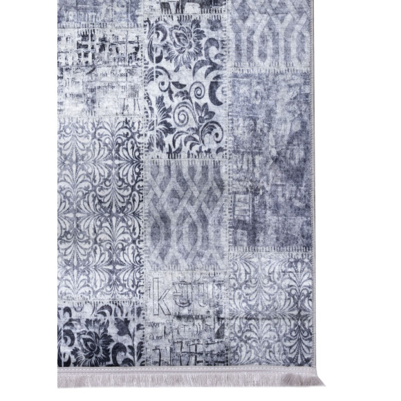 Dywan drukowany INDU, petra 160x230cm, kolor szary