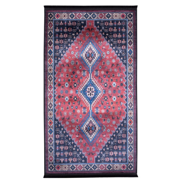 Dywan drukowany CORU, petra 60x120cm, kolor bordowy