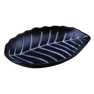 Dekoracja MUNDA 18x13,5x3,5cm, MDF. kolor czarny