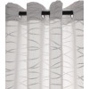 Firana z kółkami CHIC CHAIN 140x270 bia/sre