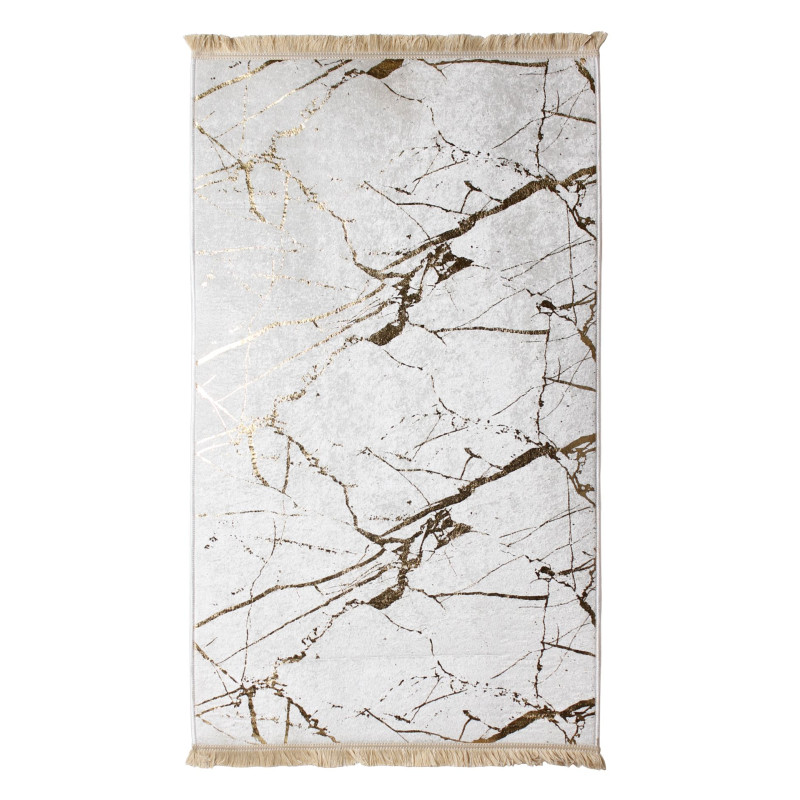 Dywan drukowany NEVA,petra folia 80x140cm,kolor bia