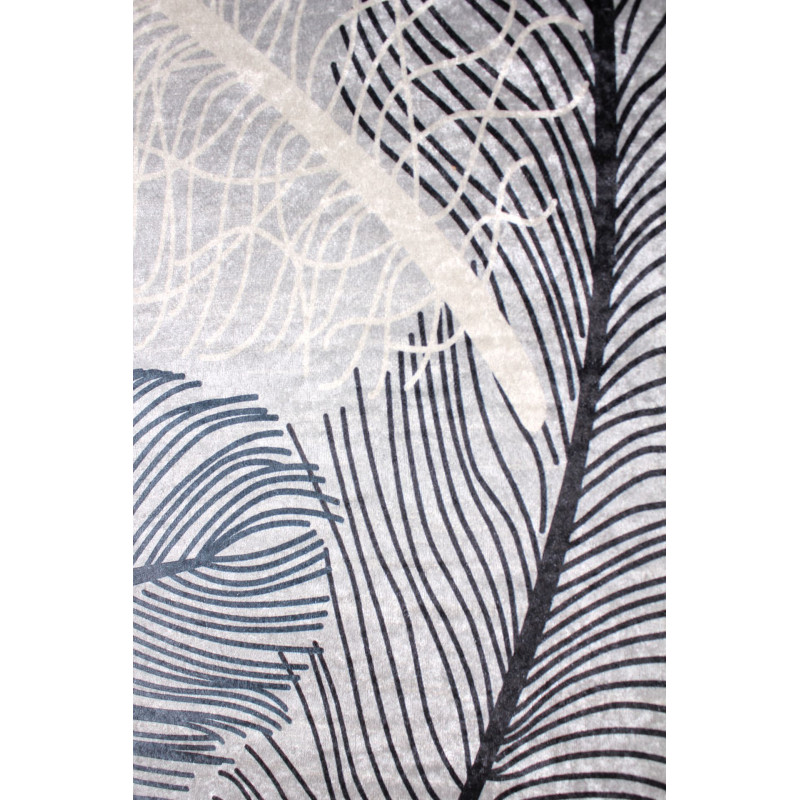 Dywan drukowany SAVA, petra 160x230cm, kolor szary