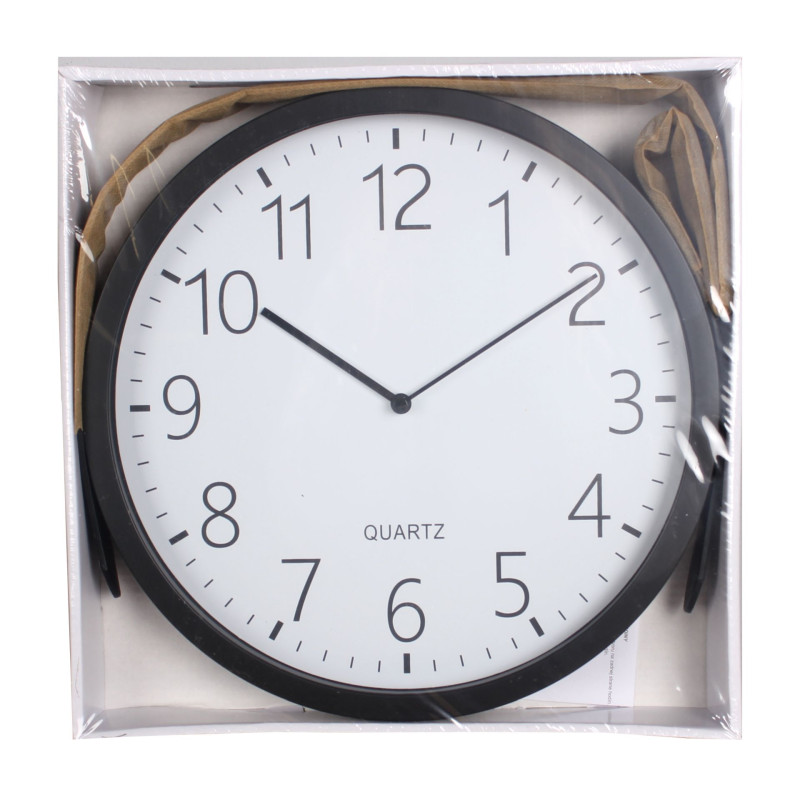 Zegar ścienny BELT średnica 30,5x49x4cm-MC